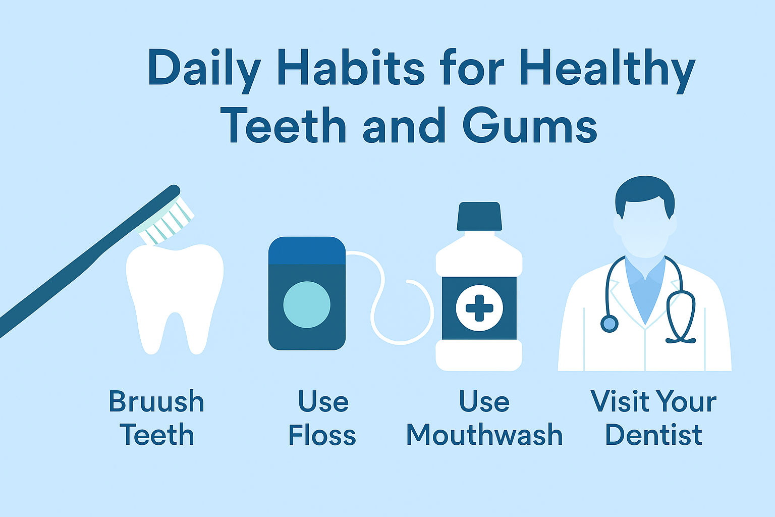 Daily Tips for Healthy Teeth and Gums