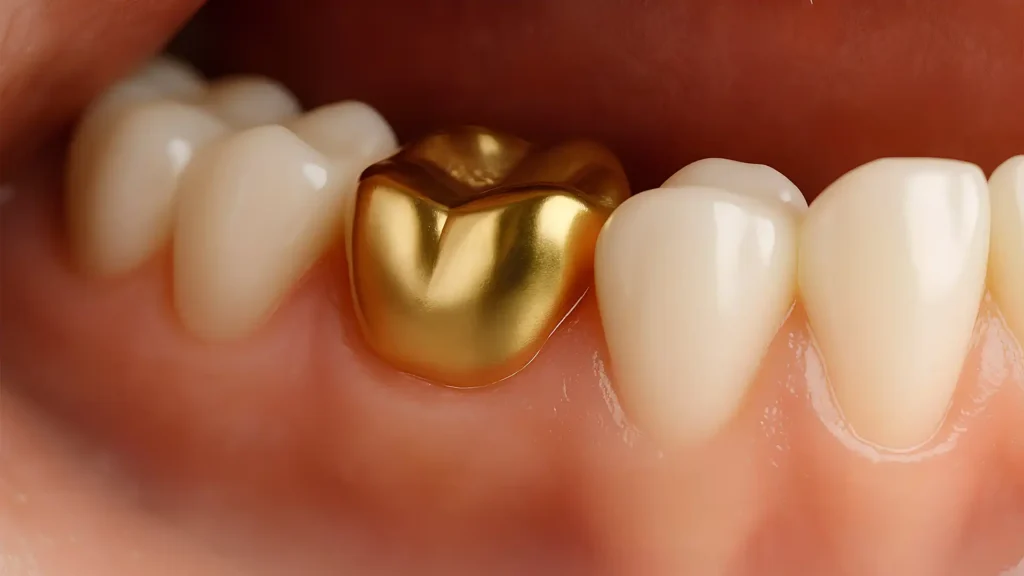 Gold Crown Tooth Treatments – Nalamm Dental Cosmetiks in Kumbakonam